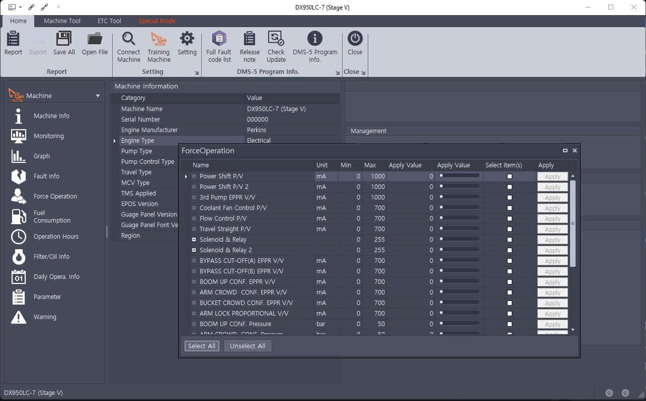 Doosan DMS-5 3.2.6 5/2025