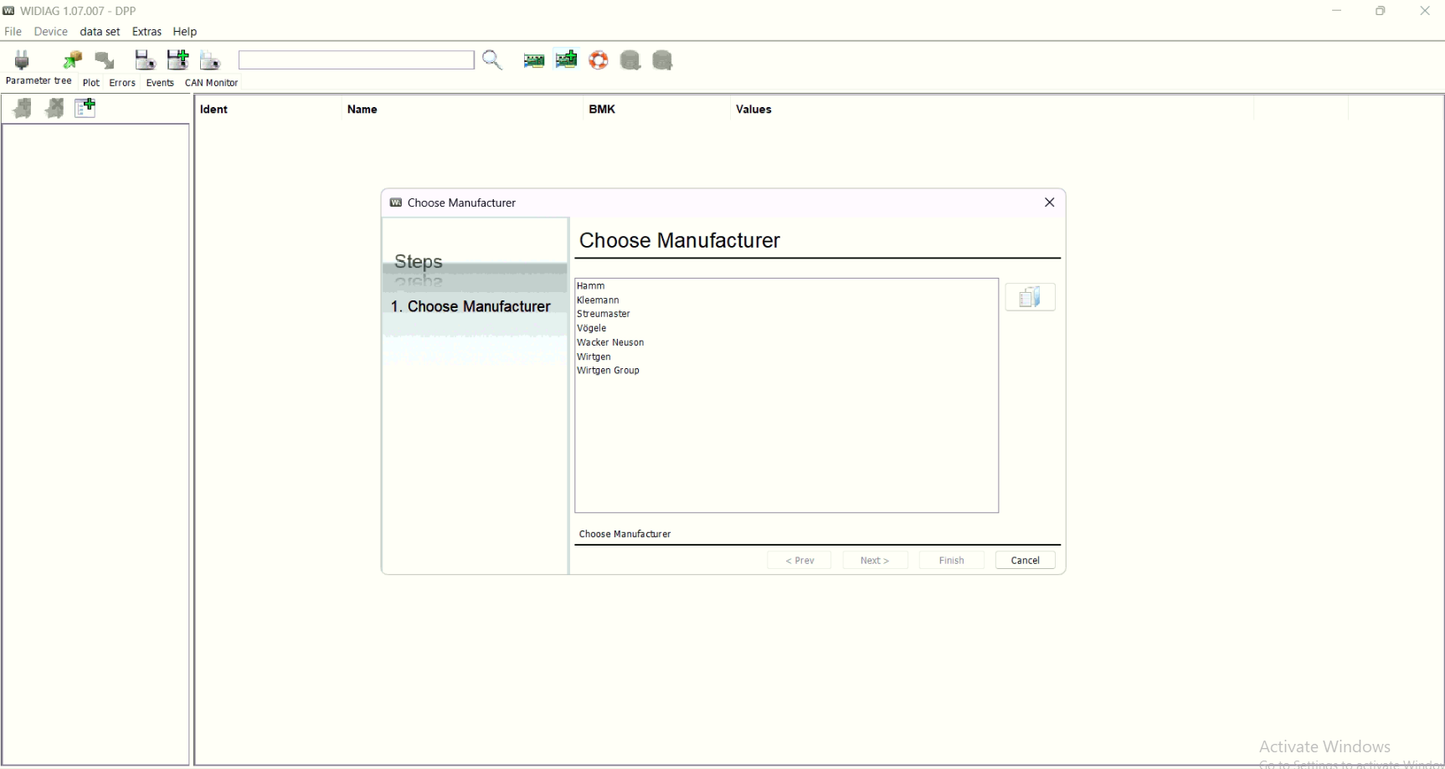 Wirtgen WIDIAG 1.07.007 05.2022