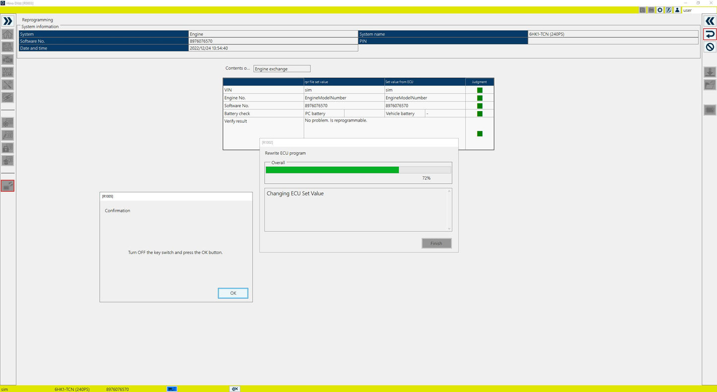 Hino Diagnostic Explorer 3 Hino DX3 (2025) Diagnostic Software