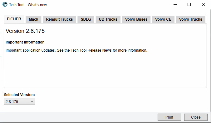 Volvo PTT 2.8.175 01.2023+ dev tool