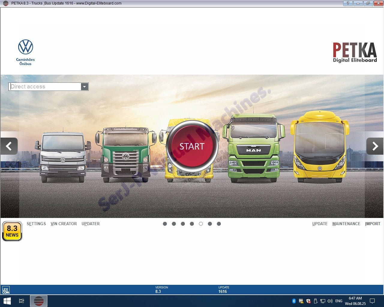 PETKA 8.3   10.2025 EPC Spare Parts Catalog