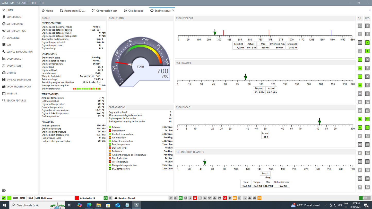 AGCO WinEEM5 SERVICE TOOL (9.0)SisuDiesel Diagnostic Software 2025