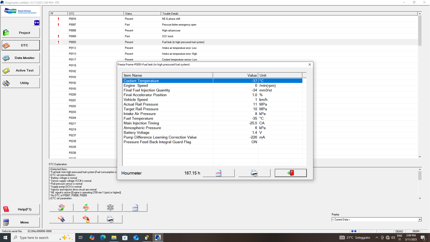 DIAGMASTER + DB MERLO,DIECI,BOBCAT, TAKEUCHI, KUBOTA, MANITOU, NONSELF, CARRIER, CNH