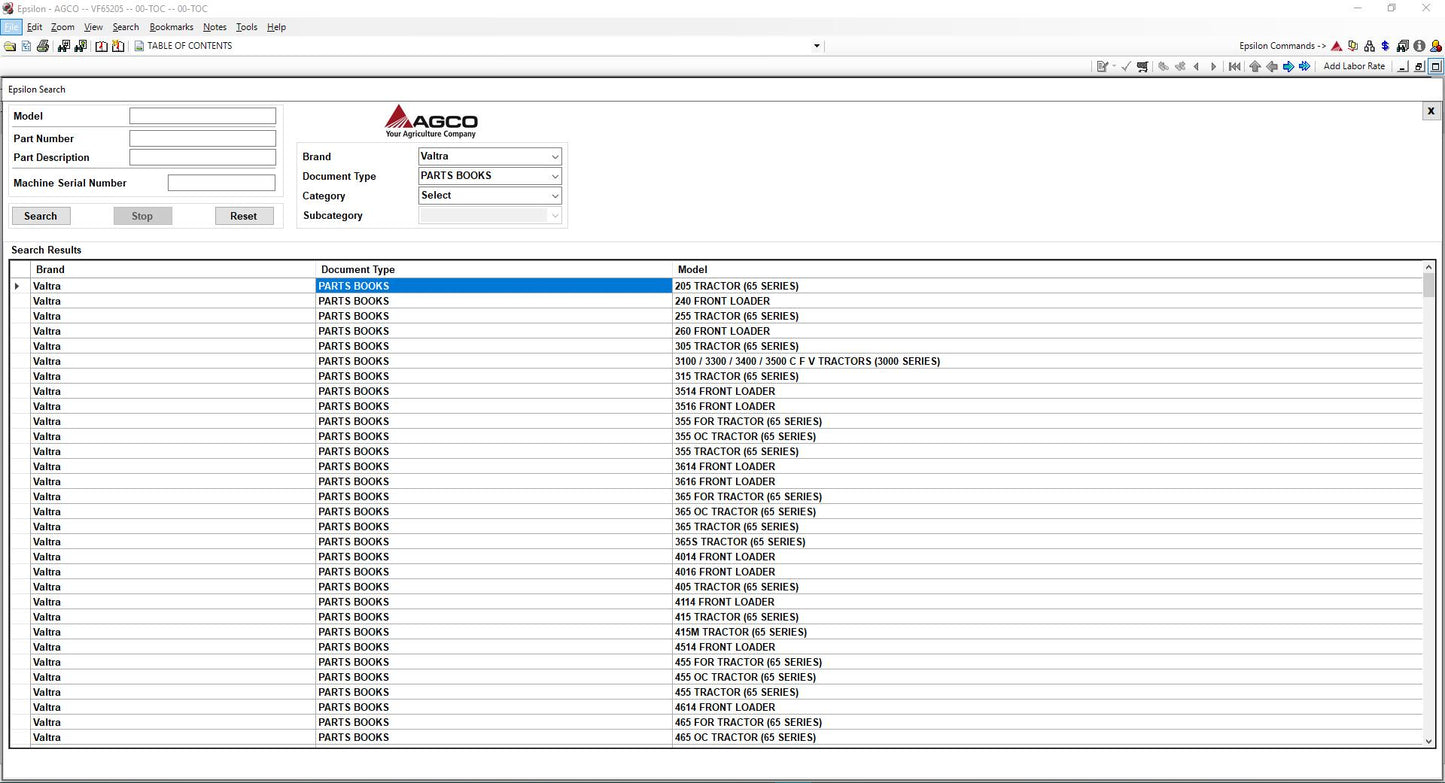 AGCO AG Agricultural ALL Database  update 2022 EU-UK