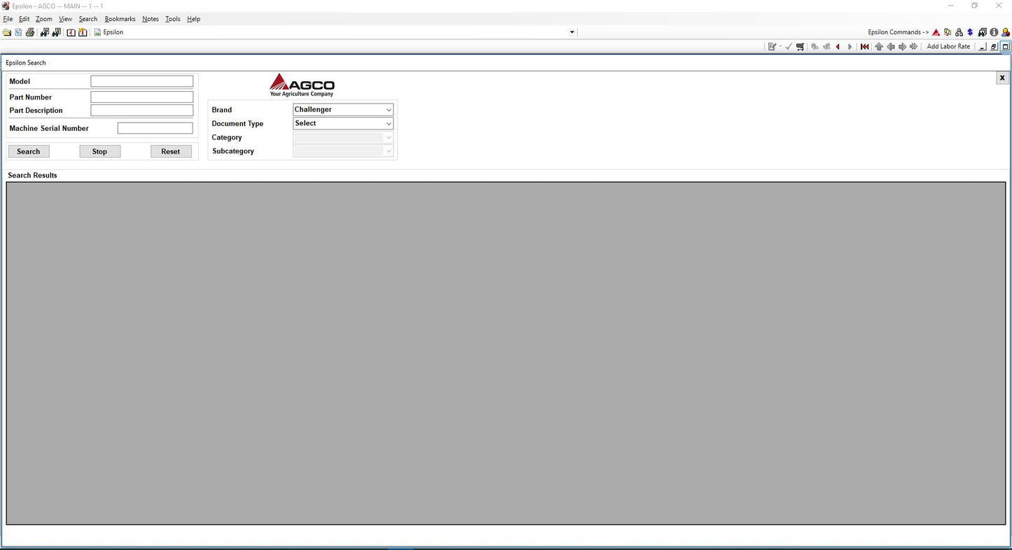 AGCO AG Agricultural ALL Database SA Updated 11.2022