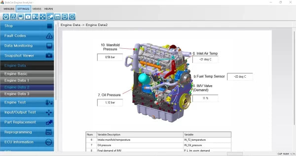 BOBCAT ENGINE ANALYZER ECU 2025