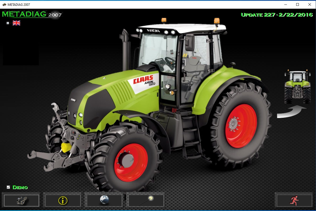 Claas Metadiag 2007 Update 2016 last version