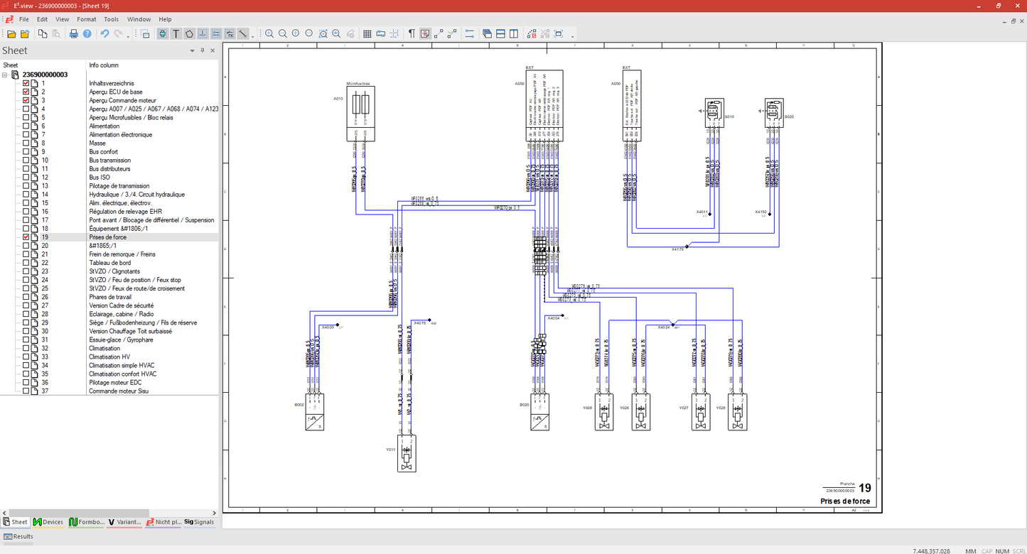 Fendt Fendias 2022 Electrical Wiring Diagram & Documentation