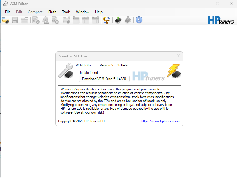HP Tuners 5.1.58 VCM EDITOR 2025