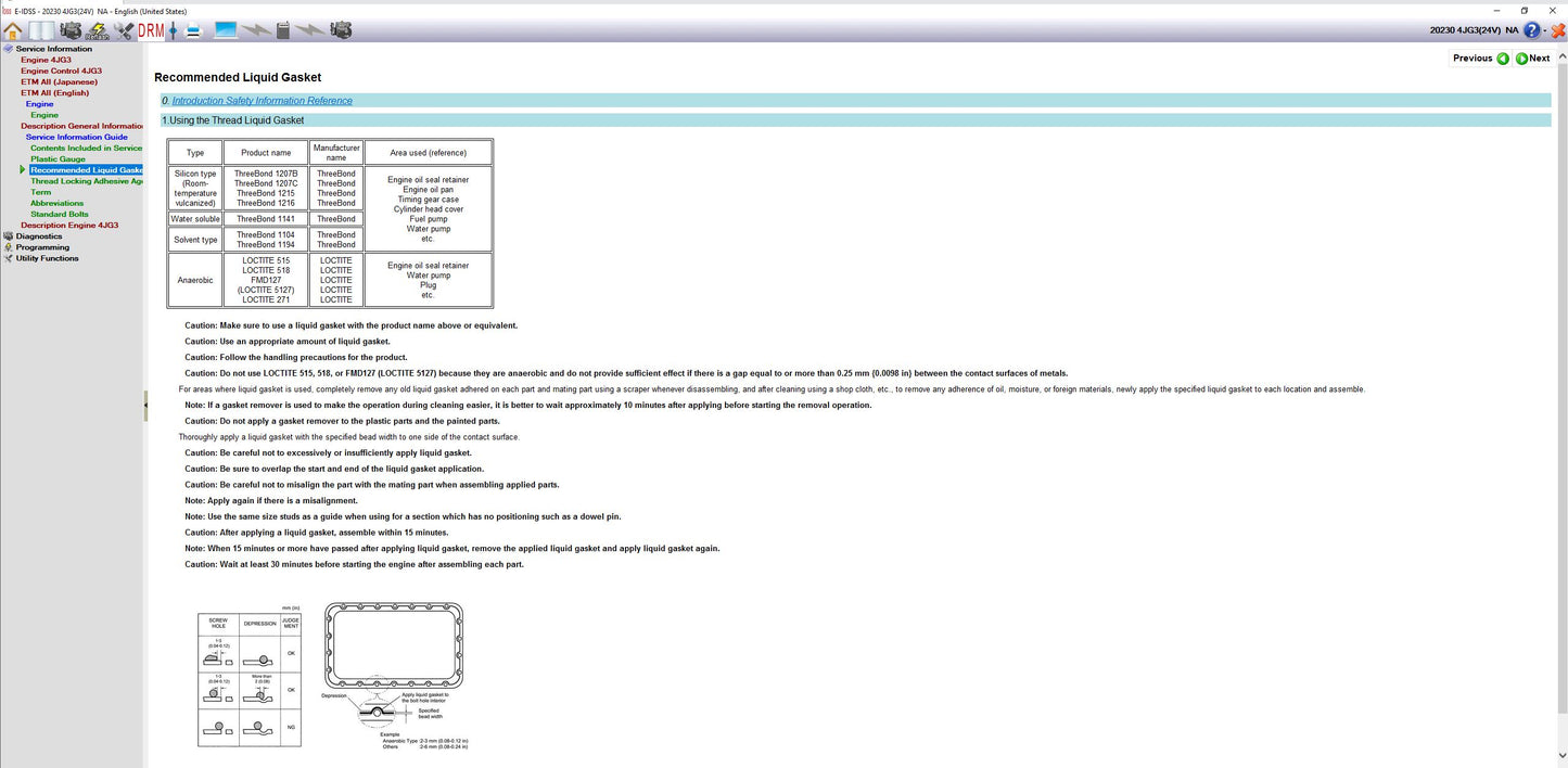 Isuzu E-IDSS Engine Industrial 4.2024 Diagnostic Service System