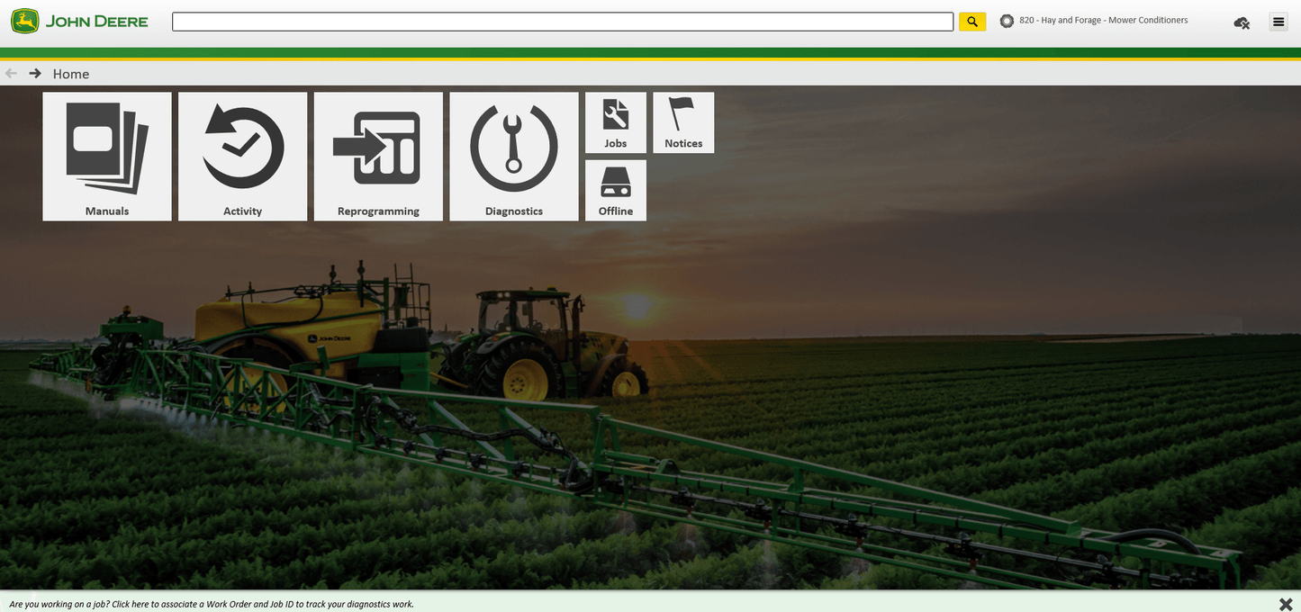 John Deere Service Advisor AG & CF 5.4.44 [06.2025] Technical manuals & Diagnostic Software [06/2025]