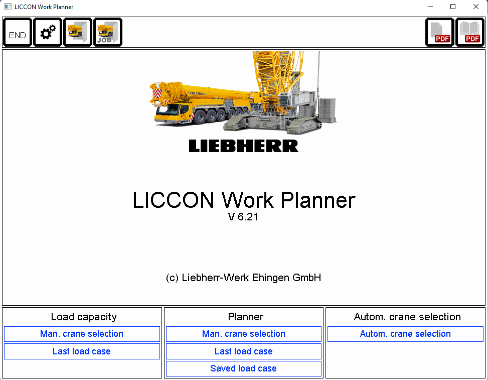 Liebherr LICCON Work Planner v6.21 Mobile & Crawler Crane 2022