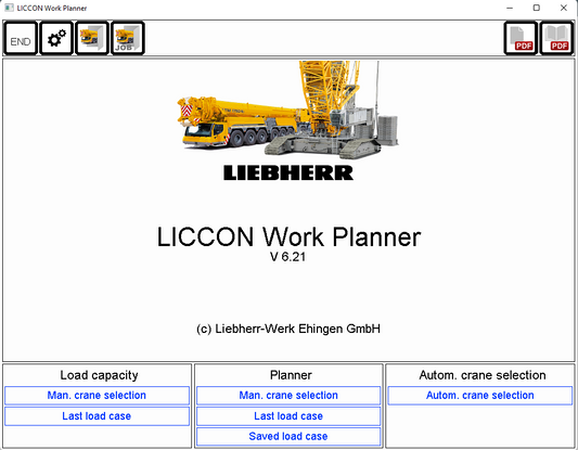 Liebherr LICCON Work Planner v6.21 Mobile & Crawler Crane 2022