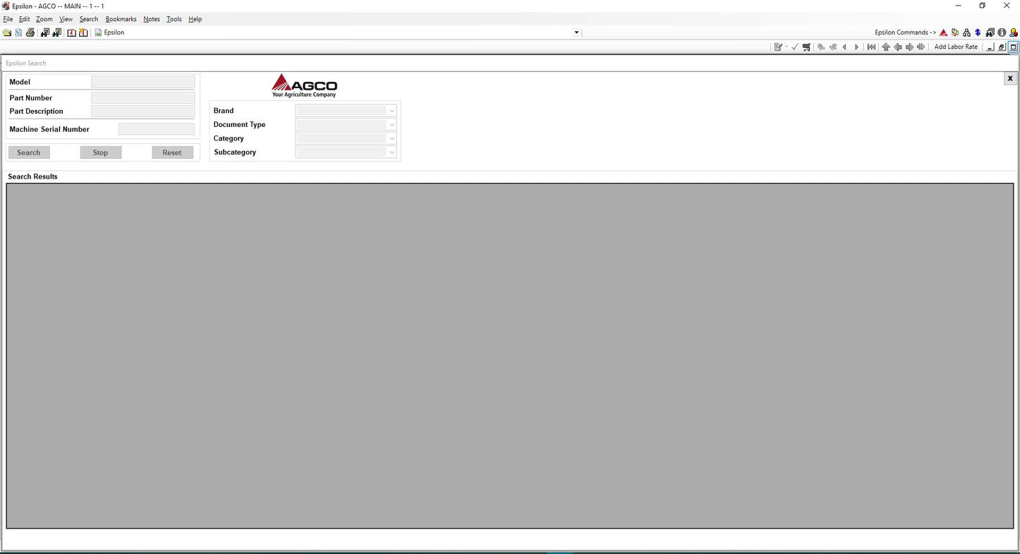 AGCO AG Agricultural ALL Database SA Updated 11.2022