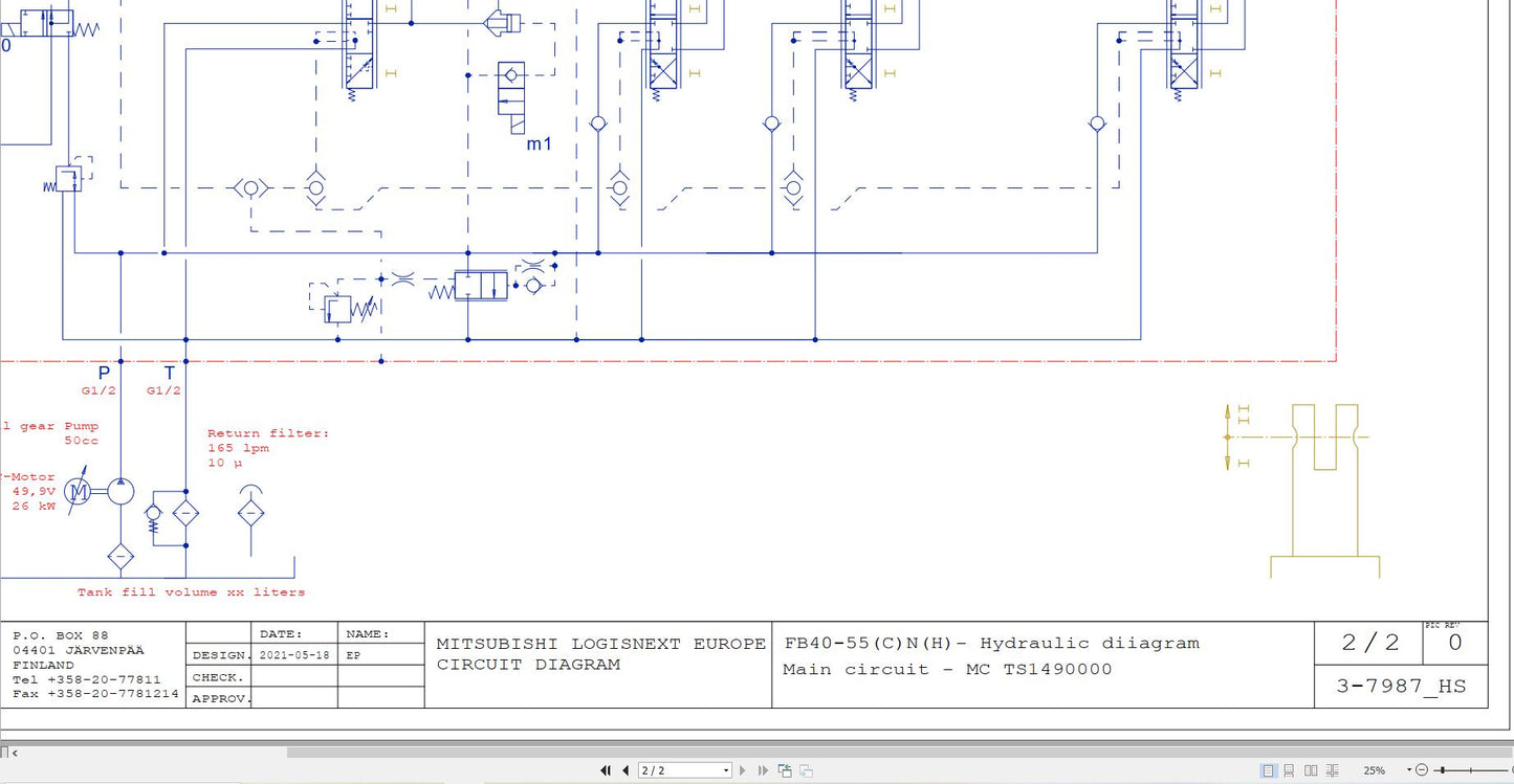 Mitsubishi Forklift MCFE EU 2025 EPC & Workshop Manual