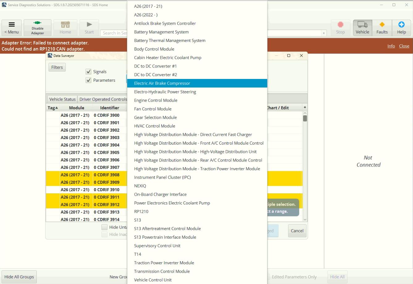 Navistar SDS 2025 Service Diagnostics Solution