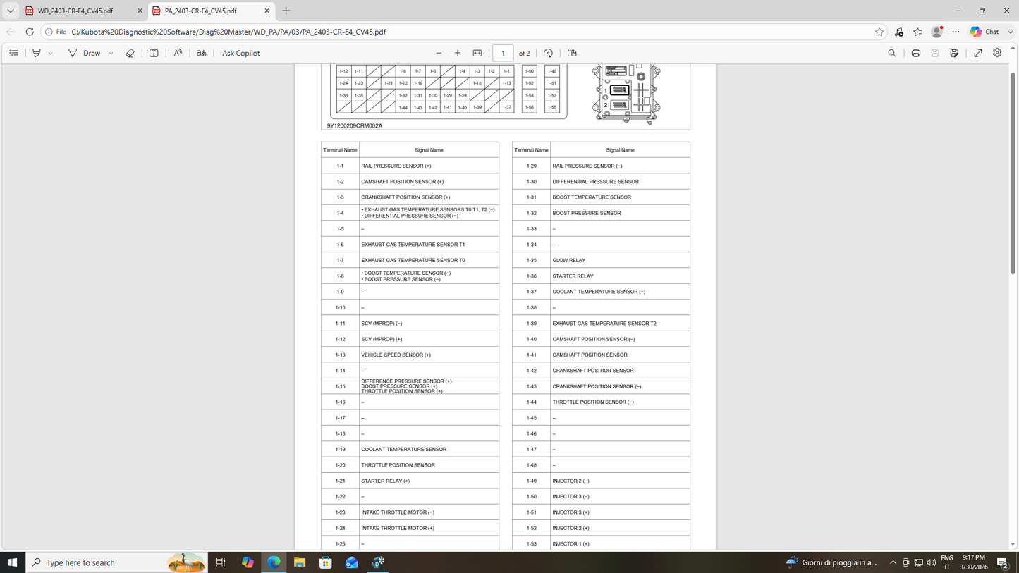 KUBOTA GASOLINE SERVICE TOOL 26.1.1.0 [2026.01]