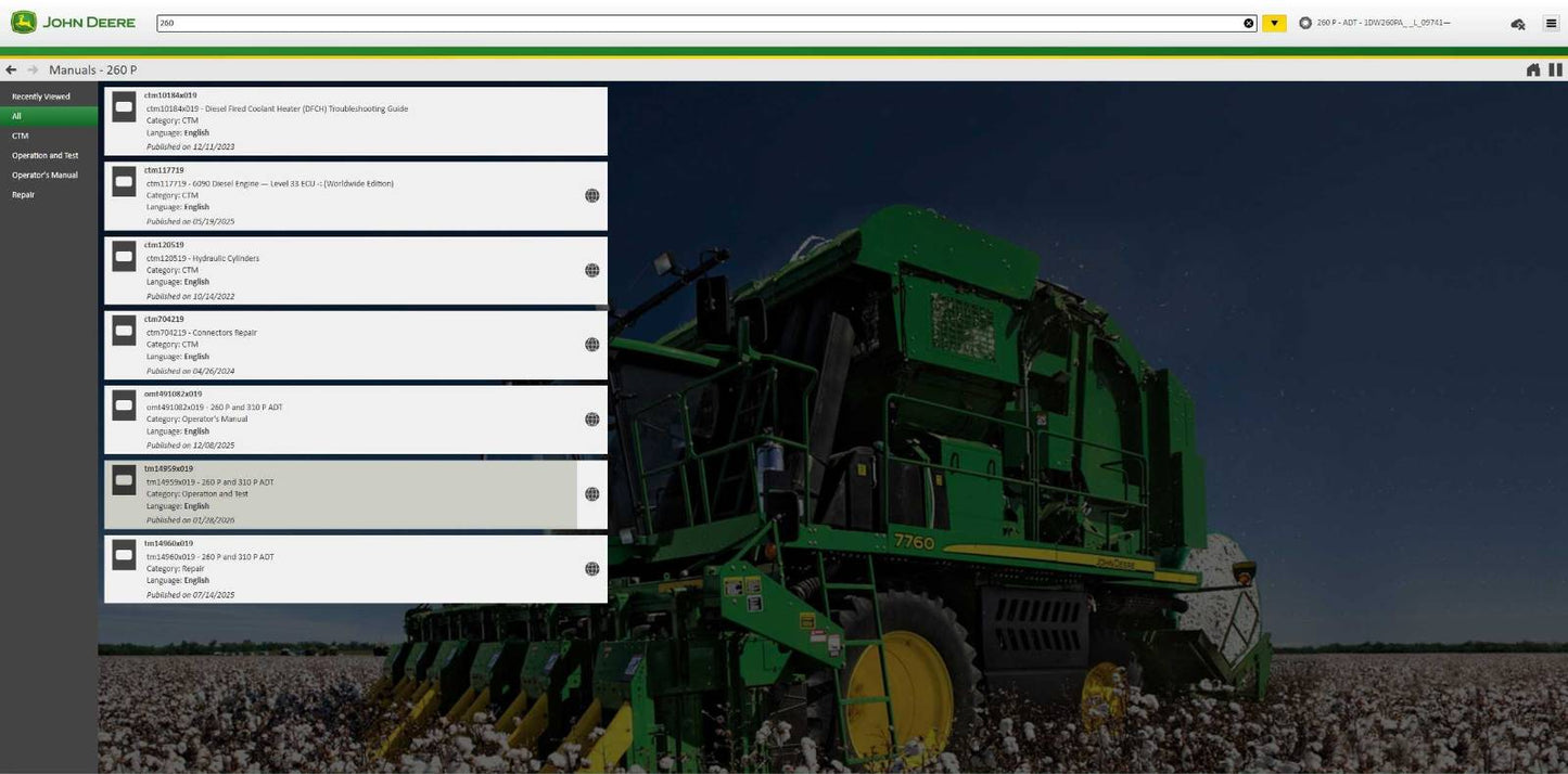 John Deere Service Advisor 5.4.84 3/2026 Offline AG+CF