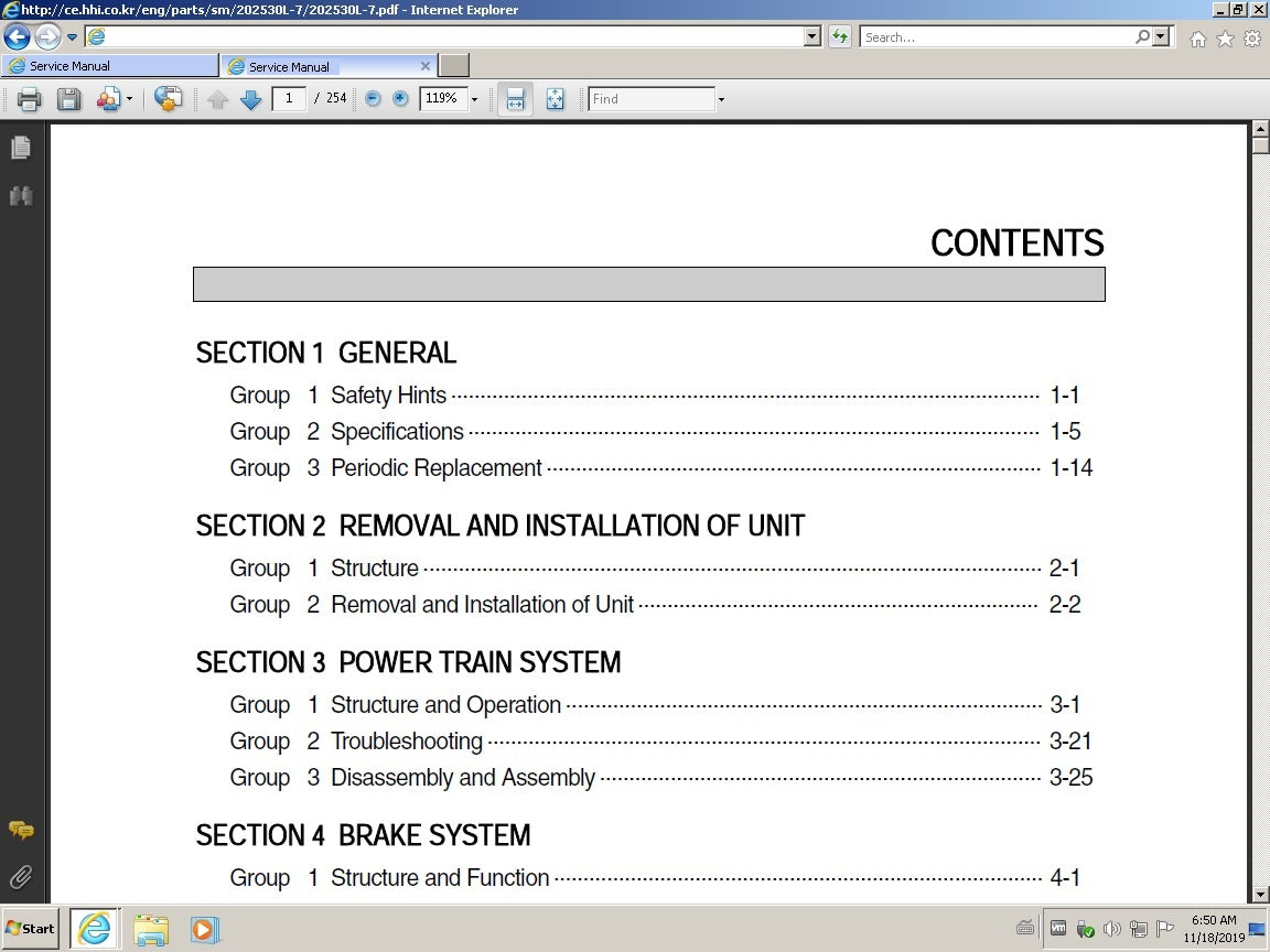 Hyundai E-Catalogue  Heavy Parts Catalog HCE+Serv. Manual+forklift serv. manaul