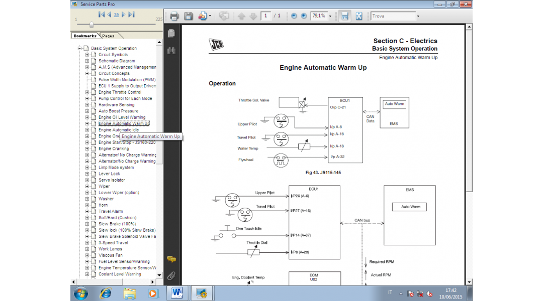 JCB Service Parts Pro+V. 2.000.4(2018) +SERV. MANUAL