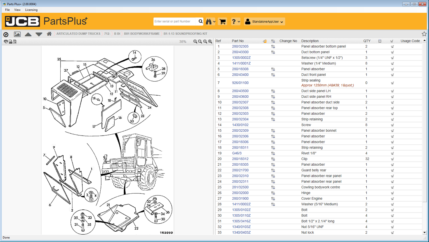 JCB Service Parts Pro+V. 2.000.4(2018) +SERV. MANUAL