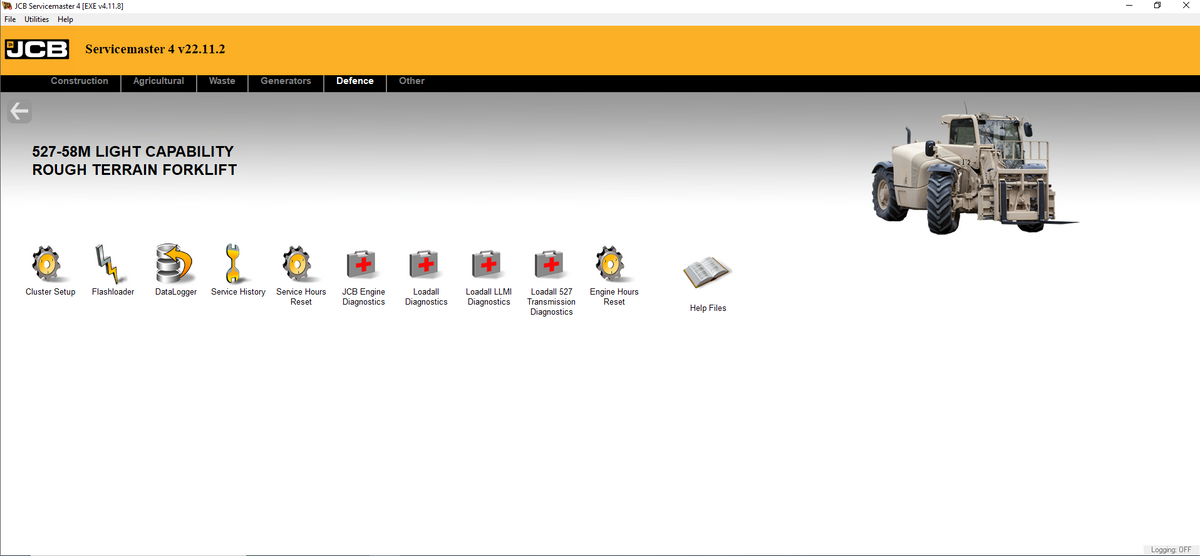 Servicemaster File Djp JCB SERVICEMASTER4 (26.3.2) DIAGNOSTIC SOFTWARE+flash files (4/2026 ...