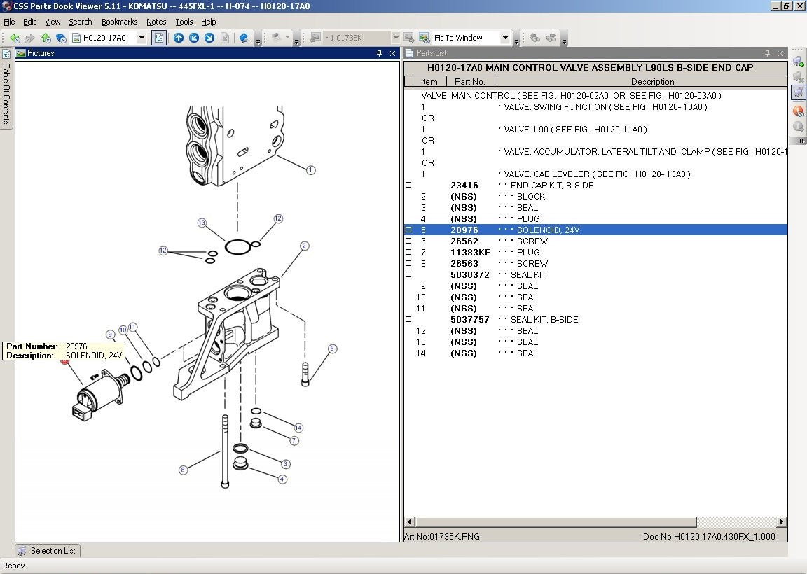 Komatsu Linkone CSS EPC 02.2022 JAPAN + EUR + USA Spare Parts Catalog DVD