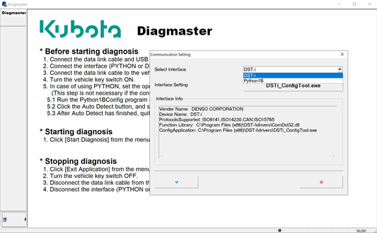 KUBOTA DIAGMASTER 4.2.4