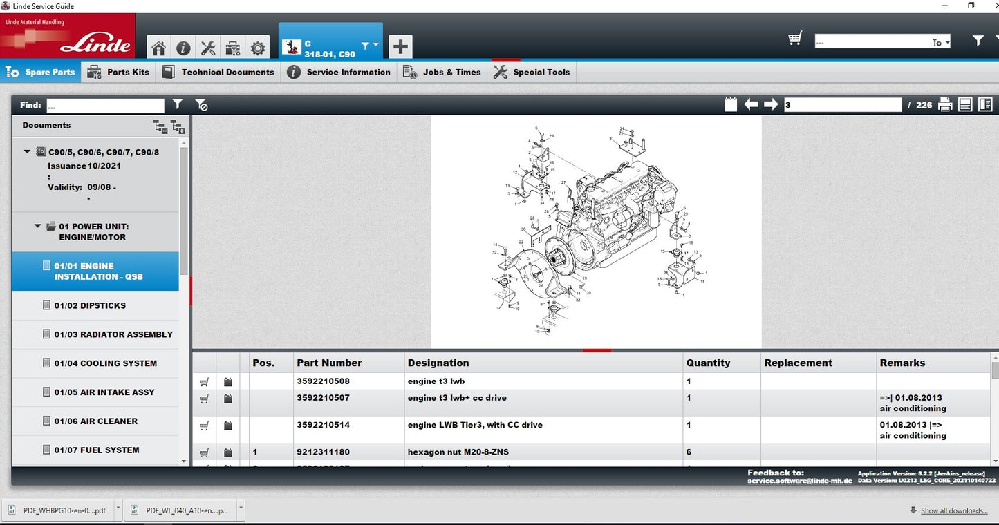 Linde Service Guide LSG  Updated  U0278 2024  Full DVD