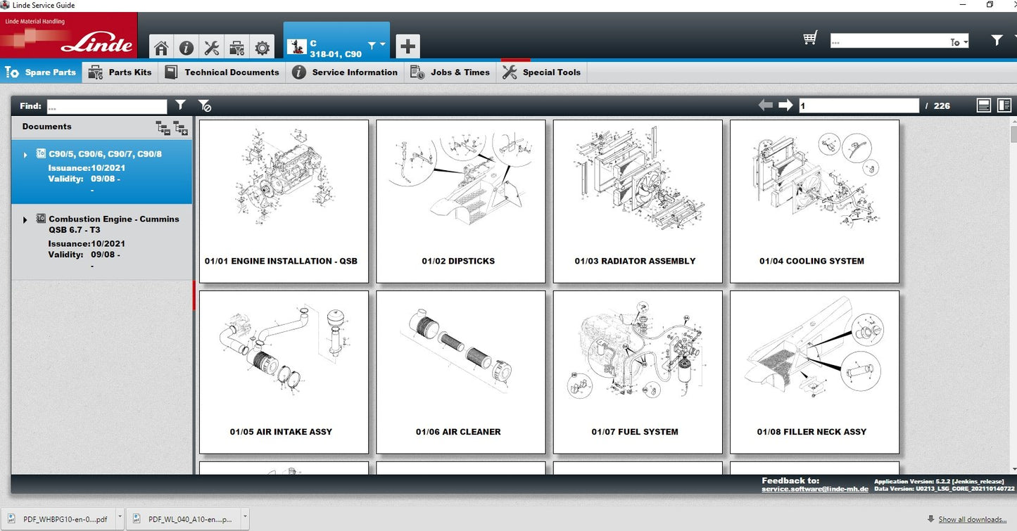 Linde Service Guide LSG  Updated  U0278 2024  Full DVD