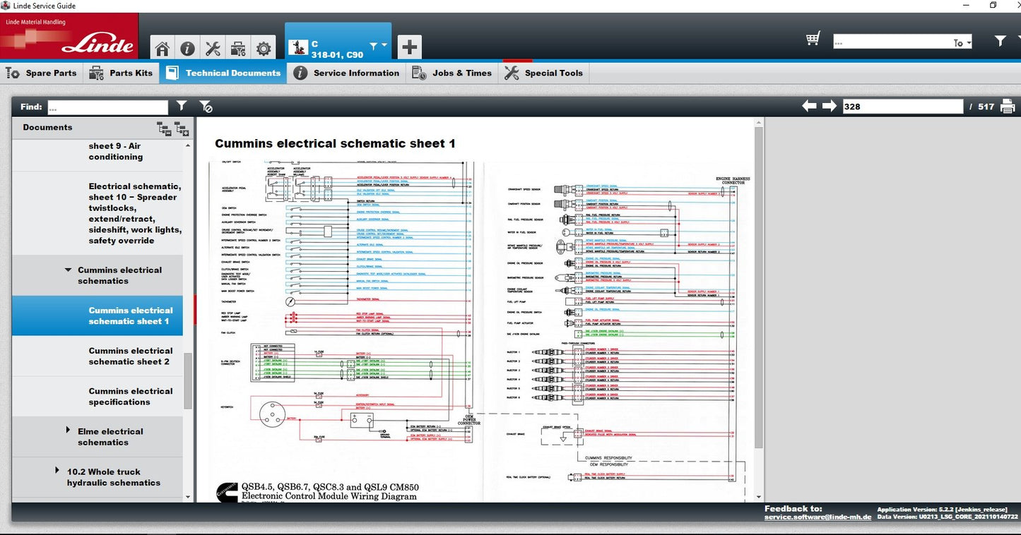 Linde Service Guide LSG  Updated  U0278 2024  Full DVD