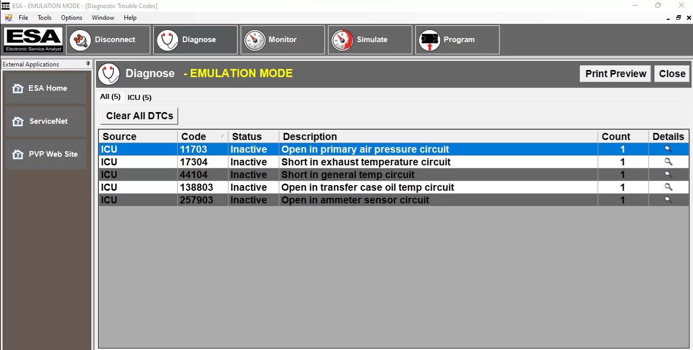 Paccar ESA Electronic Service Analyst 5.6.0 (5/2023)+ calibration files