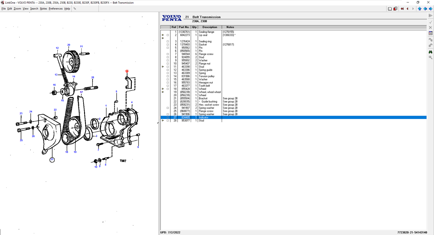 Volvo Penta Marine & Industrial Engine EPC 2024 Spare Part Catalog DVD