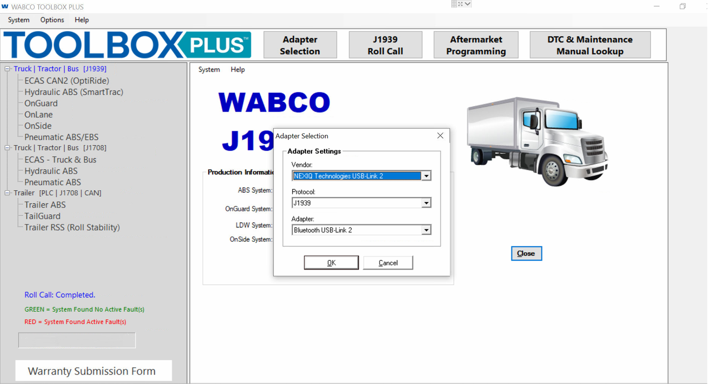 Wabco ToolBox 14.2 + ECAS CAN2 Diagnostics Software 10/2024