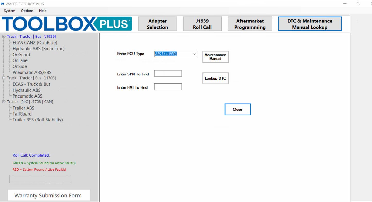 Wabco ToolBox 14.2 + ECAS CAN2 Diagnostics Software 10/2024