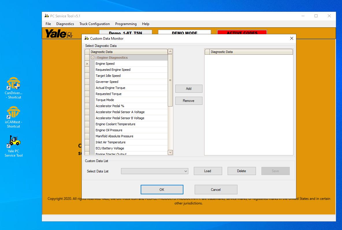 Yale PC Service Tool v5.3 04.2024 Diagnostic Software