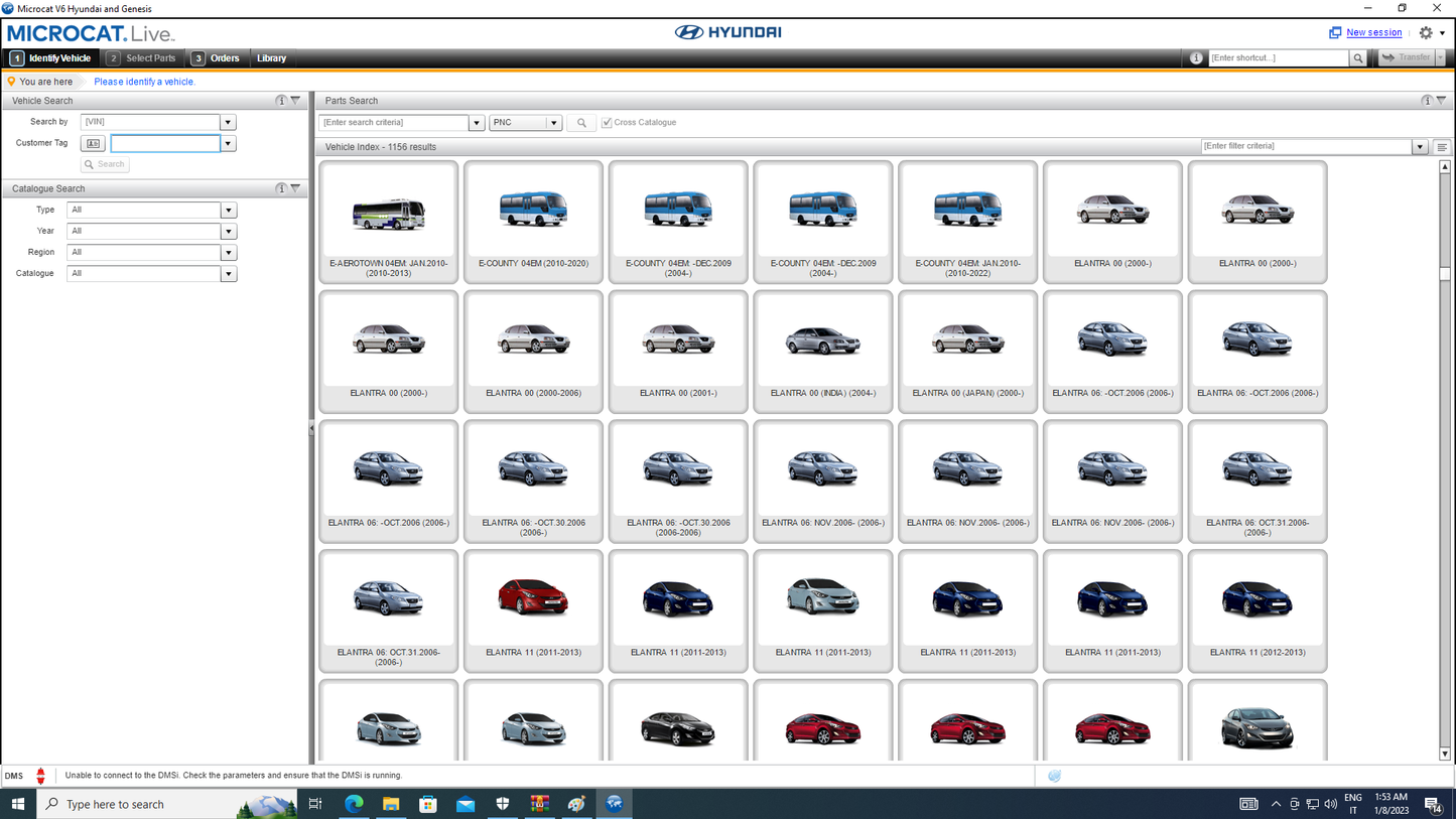 Hyundai Microcat V6 10/2024 Parts Catalog