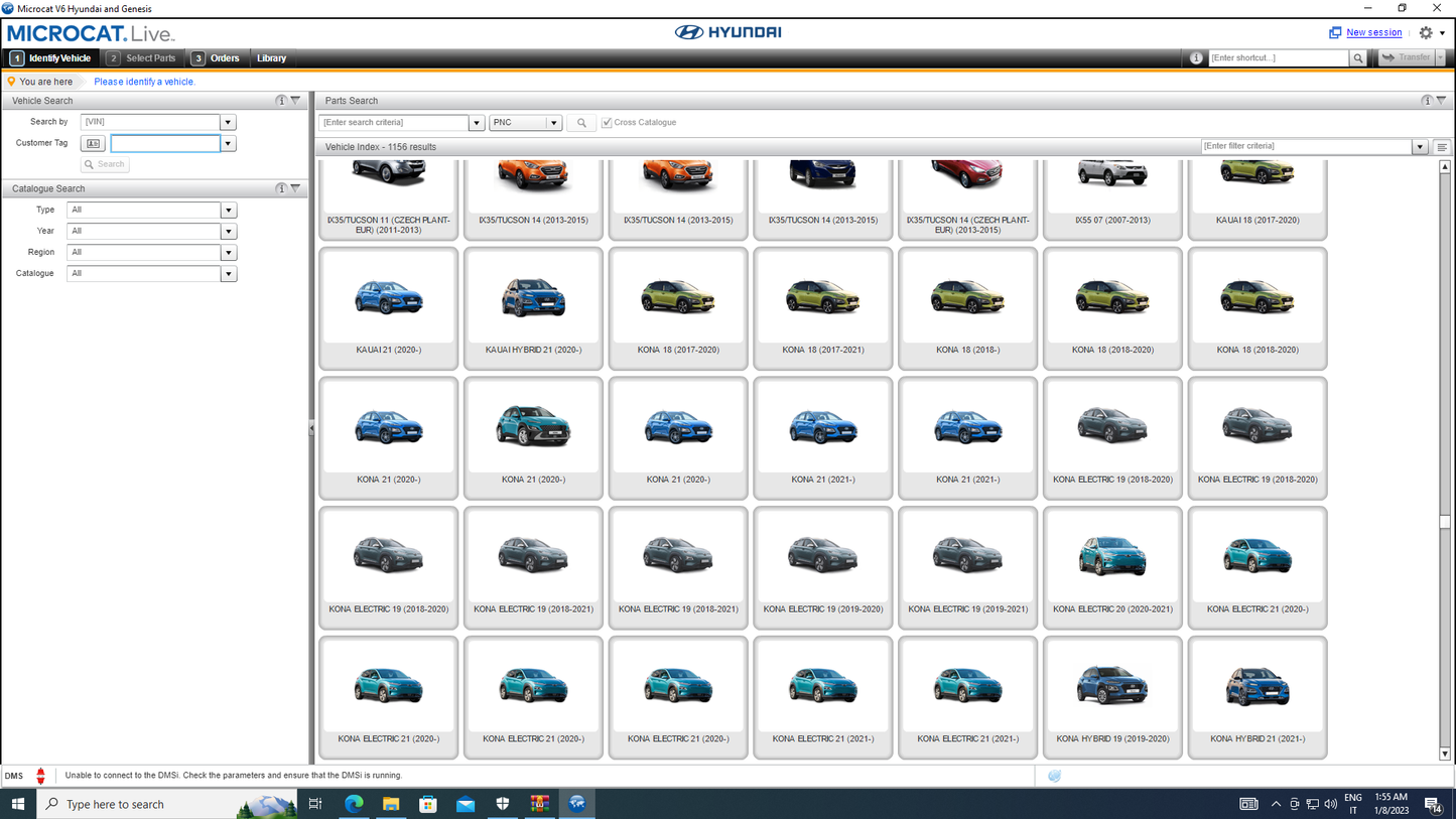 Hyundai Microcat V6 10/2024 Parts Catalog